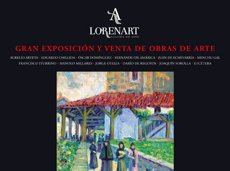Febrero 2015. Gran exposición y venta de obras de Arte en Hotel Ercilla, Bilbao